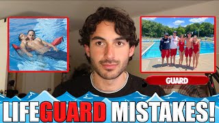 COMMON MISTAKES DURING LIFEGUARD TRAINING  COURSE TIPS [upl. by Rosmarin]