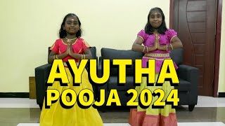 ayuthapoojai trending moosikavakana songsdevotional dance [upl. by Lindsley859]