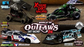 Opening night PS5 Meet and greet World of Outlaws Dirt Racing 24 [upl. by Wauters]