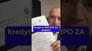 Kredyt w PKO BP ZA DARMO [upl. by Rossy259]