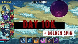 Days Bygone  DAY 10000 10K  GOLDEN SPIN [upl. by Ahcim]