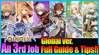 Which 3rd Job is the BEST Card Prepare Guide Included Ragnarok Origin Global [upl. by Durant]