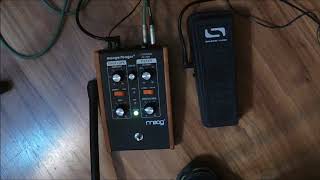 MOOG MF 101 Low Pass Filter W Source Audio Expression Pedal Part 1 [upl. by Meekahs]