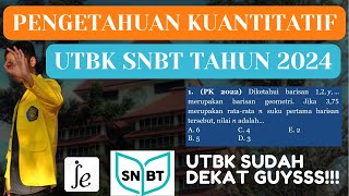 SOAL PENGETAHUAN KUANTITATIF UTBK SNBT 2024 [upl. by Ellehcram]