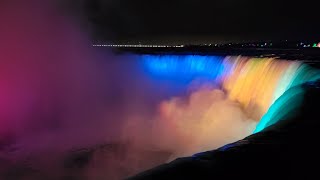 WINTER FESTIVAL OF LIGHTS  Niagara Falls Canada [upl. by Mannuela]