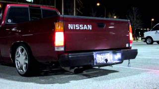 Nissan Hardbody Blast Pipe Start and Rev [upl. by Deehan]