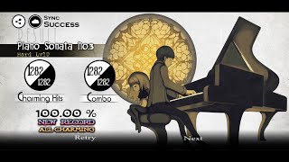 DEEMO Piano Sonata No3 Hard Lv10 10000 All Charming [upl. by Nifled547]