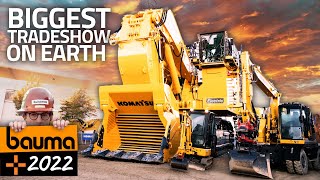 The Worlds Largest Construction Trade Show Bauma 2022 [upl. by Jaban]