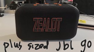 Zealot S85 Review The Plus Sized JBL Go [upl. by Nahttam]