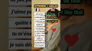 Anglais français facile à retenir learn english [upl. by Broeder]