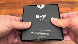 unboxing BampW Master UV filter 82nn fir Vultrox 135mm lab [upl. by Zachery]