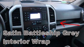 20182020 F150 Interior Vinyl Wrap Mod [upl. by Cleland]