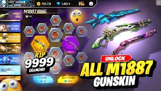 Scam Event 9999💎 ❌😡 M1887 Ring Event Free Fire  Unlock M1887 Ring  Free Fire New Event Today [upl. by Llenrub]