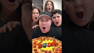 The BOOM 💥 Meter‼️ pizza newjersey father son family fun bigjustice boom [upl. by Esined]