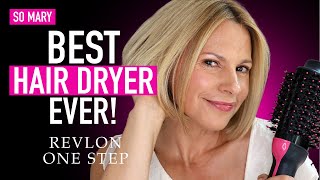 Revlon One Step Hair Dryer and Volumiser tutorial [upl. by Ilecara820]