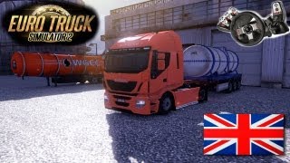 Euro truck 2  Viagem completa na Inglaterra  Aviso [upl. by Nivart]