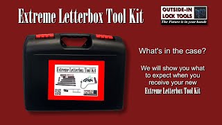 Letterbox Tool Locksmith Tool Full tutorial of all parts of the Extreme LBT and Addons [upl. by Kaela511]