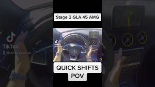 GLA 45 Stage 2 POV Power [upl. by Kip]