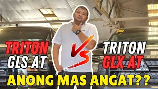 COMPARISON VIDEO NG 2024 TRITON GLX AND GLS 4X2 AT TARA PANOORIN NATIN [upl. by Masao898]