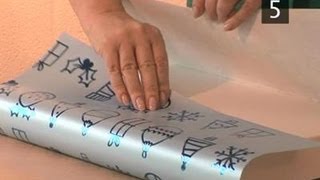 How To Gift Wrap A Rectangular Boxs End [upl. by Sande]