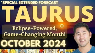 Taurus October 2024  WOW Fated LifeChanging Month Is Here Tarot Horoscope [upl. by Selemas266]