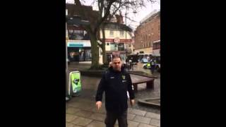 Bus incident in Norwich City Centre [upl. by Rosane480]