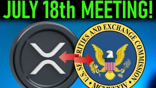 🚨XRP RIPPLE SEC SETTLEMENT MEETING🚨 [upl. by Naggem]