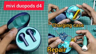 haw to repair mivi duopods d4 charging case  case kaise repair kre  TH24 [upl. by Areivax96]