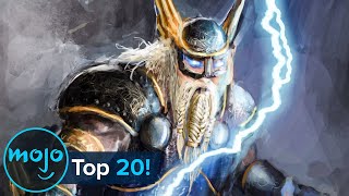 Top 20 Gods and Goddesses of Norse Mythology [upl. by Gabrila693]