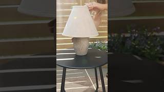 Making Pottery Barn style lamps with Dollar Tree solar lights dollartreediy [upl. by Naujad194]