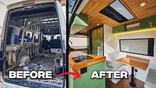 Başlangıçtan bitişe sıfırdan karavan yapımı  vw crafter  Campervan conversion full build timelapse [upl. by Ahsaek]