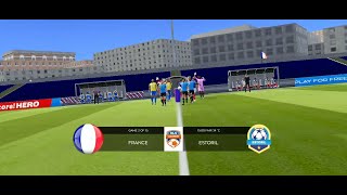 FRANCE vs ESTORIL  100  SCENARIO  DLS24 [upl. by Arodasi]