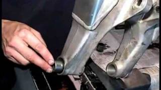 Pivot Works Swingarm Bearing Installation [upl. by Alba211]