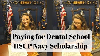 Dental School HSCP Navy Scholarship HOW MUCH I GET PAID [upl. by Nialb]