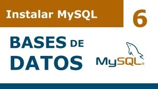 Curso Bases de Datos en MySQL  6 Instalar MySQL [upl. by Tavie654]