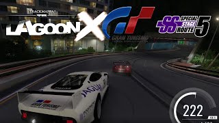 GT Clubman Stage Route 5 in TrackMania 2 Lagoon Gran Turismo Custom Track [upl. by Inaluahek382]