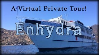 Welcome Abord The Enhydra A Virtual Tour Charter Yacht for Your Private Events [upl. by Tanner556]