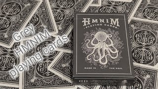 Daily deck review day 357  Grey HMNIM playing cards By Mark Hoppus [upl. by Nogem466]