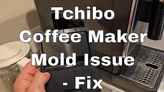 How to Fix Moldy Tchibo Coffee Machine [upl. by Acirne]