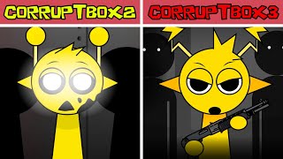 Corruptbox 2 But Sprunki VS Corruptbox 3 But Sprunki Incredibox [upl. by Kyd]