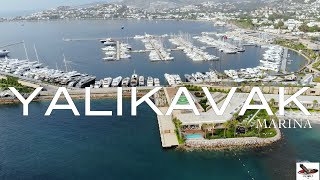 Yalıkavak Marina  Bodrum Havadan Çekim Gezi Rehberi [upl. by Greenebaum]