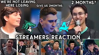 STREAMERS REACTION to AURORA eliminating ULFHEDNAR in M6 [upl. by Zebulen911]