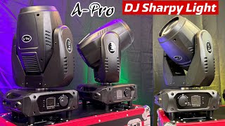 Dj Sharpy Light Long Range और तेज़ रोशनी के साथ।APro Iris Sharpy Light [upl. by Nwad]