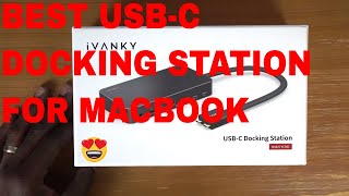 iVANKY USBC Docking Station  MacBook Pro amp Air [upl. by Docilu]