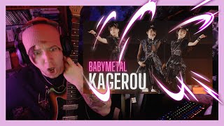 NEW FAVORITE SONG  BABYMETAL KAGEROU REACTION [upl. by Brothers]