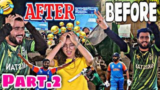 Pakistani peoples reaction After and before match  Pak Vs Ind  T20 World cup 2024  Cricket vlog [upl. by Norra78]