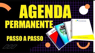 COMO MONTAR AGENDA PERSONALIZADA [upl. by Yeuh236]