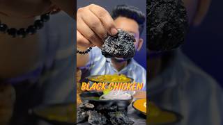 Black Chicken 🆚 White Butter Chicken 🔥🔥 eatingasmr indianfoodmukbang [upl. by Woods]