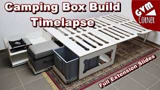 Camping Box Build Timelapse  Zeitraffer [upl. by Anasor]