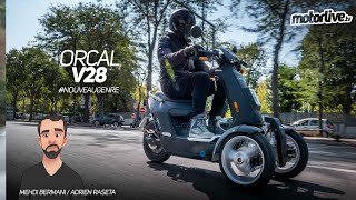 3 ROUES ÉLECTRIQUES ORCAL V28 I TEST MOTORLIVE [upl. by Santiago]